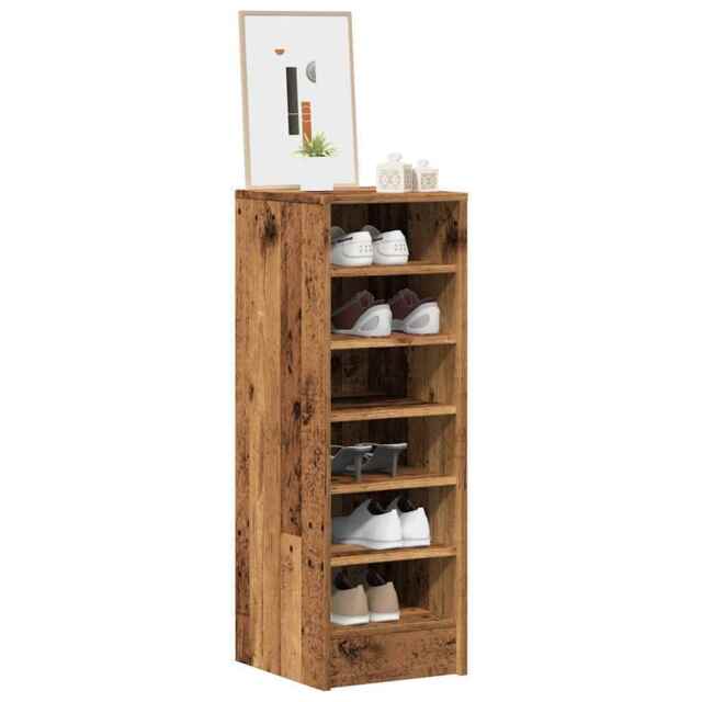 Shoe Cabinet Chipboard Home Shoe Storage Organiser Rack Multi Colours ...