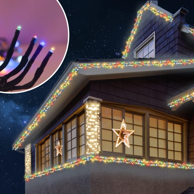 kugel lichterkette Cotton Ball Lights 20 er rosa grau weiß Bälle LED Kugeln Jersey-Bettwäsche himmlische Nächte -