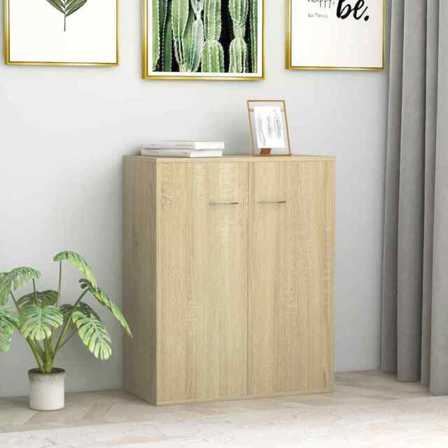 View of Best Sideboard Chipboard Home Indoor Living Room Storage Side Multi by ...