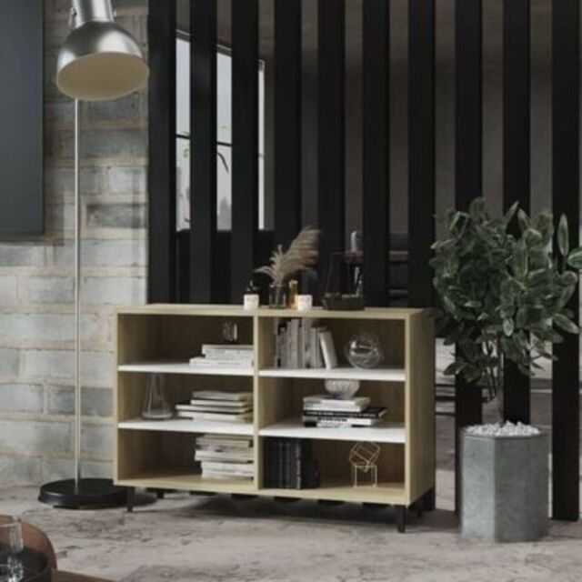 Modern Sideboard Book Cabinet Display Bookshelf Storage Cupboard by ...