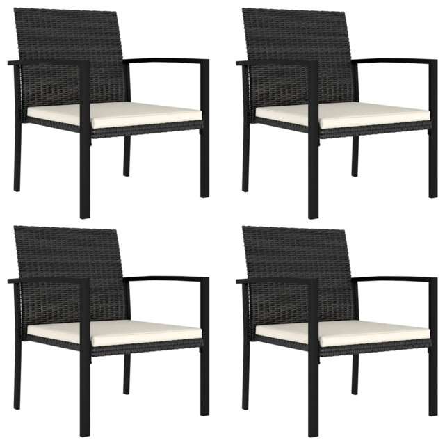 2/4x Garden Dining Chairs Poly Rattan Patio Armchair Seating by eBay ...