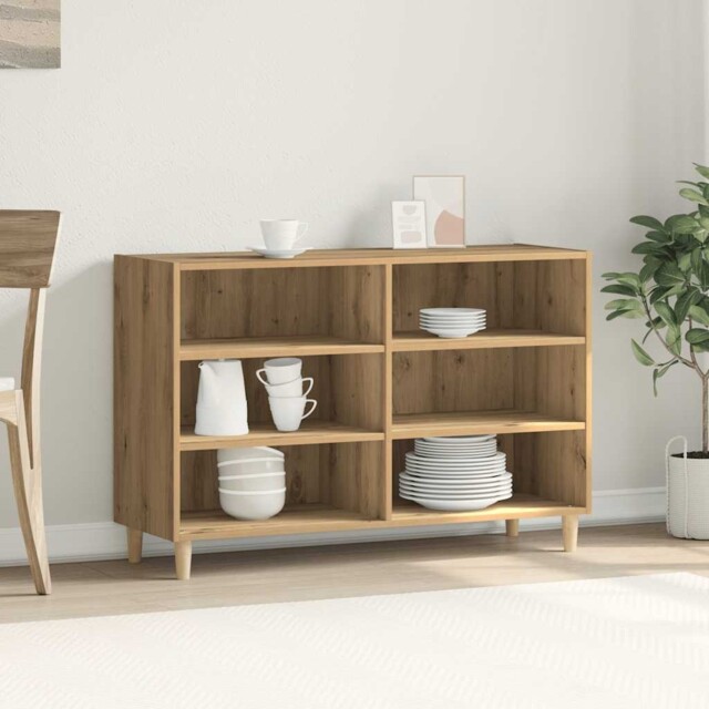 Sideboard Chipboard Home Side Magazine Storage Cabinet Multi Colours by ...