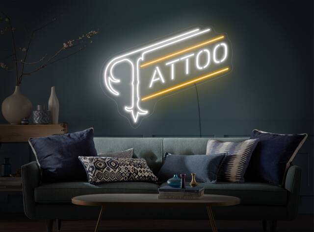 Contemporary Minimalist Wall Decor For Tattoo Shops Reference: Tattoo Shop Decor Ideas