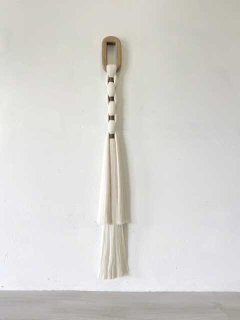 Made To Order Wall Hanging Textile Art Large Tassel Contemporary