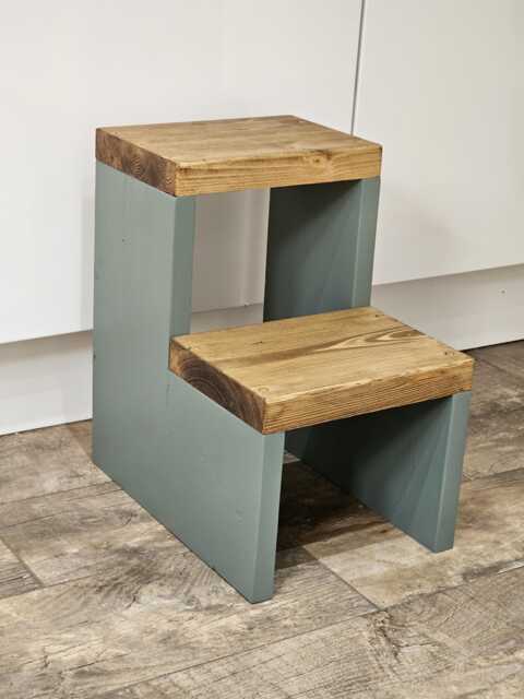 Handcrafted Wooden Step Stool Rustic Home Decor by Etsy | ufurnish.com