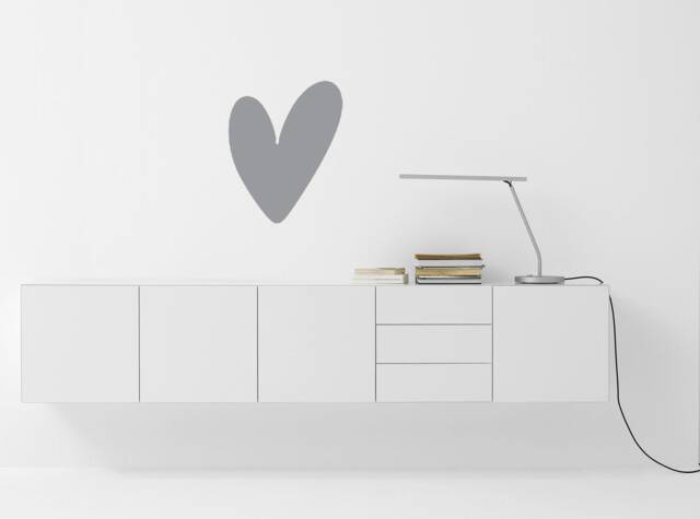 Large Heart Decorative Vinyl Wall Art Sticker Decal Mural. Home, Decor ...