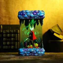 New Silksong Hornet Resin Lamp, Diorama Silksong Night Light
