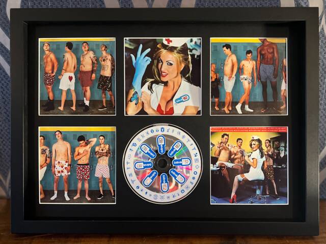 Blink 182 - Enema Of The State Cd Wall Display Frame Not Included by ...