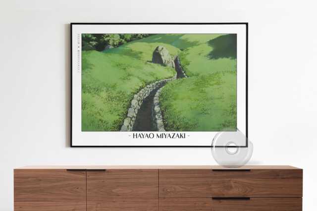 studio Ghibli Poster - Framed Hayao Miyazaki Art Prints by Etsy ...