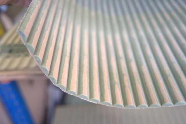 Flexible Ribbed Fleece Backing 2400mm Mdf Wall Panels by Etsy ...