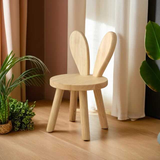 Bunny Ears Kids Chair Childs Playroom Furniture Wooden Nursery bunny-ears-kids-chair-childs-playroom-furniture-wooden-nursery