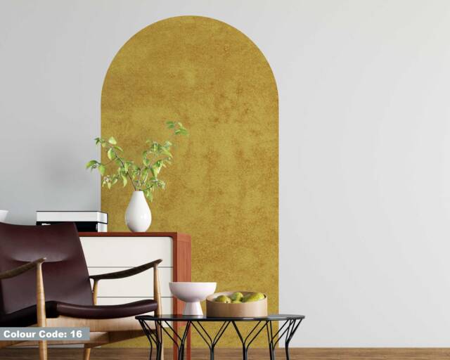 Visual Reference: Boho Textured Arch Wall Decor Sticker