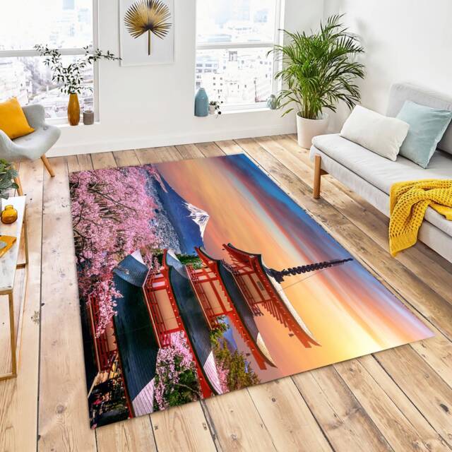 Cherry Blossoms, Spring , Chureito, Pagoda Fuji Mountain, Sunset Japan ...