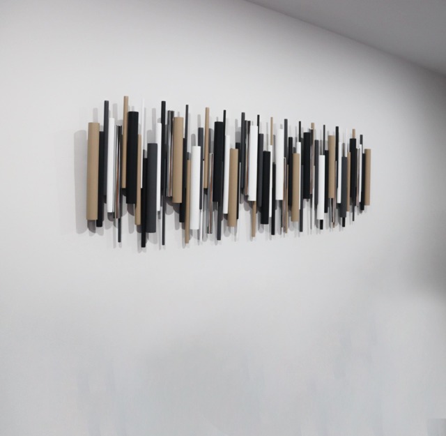 View of Minimalist Wall Art Wood - Etsy