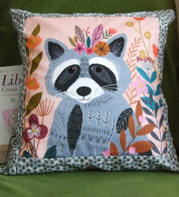 Raccoon Cushion