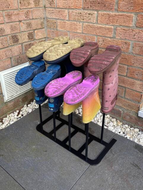 Metal 4 Pair Welly Rack by Etsy | uFurnish.com