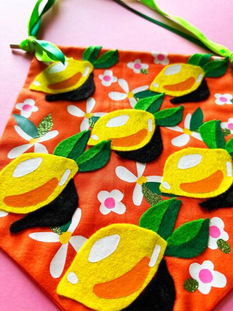Sunny Citrus Wall Hanging by Etsy | ufurnish.com