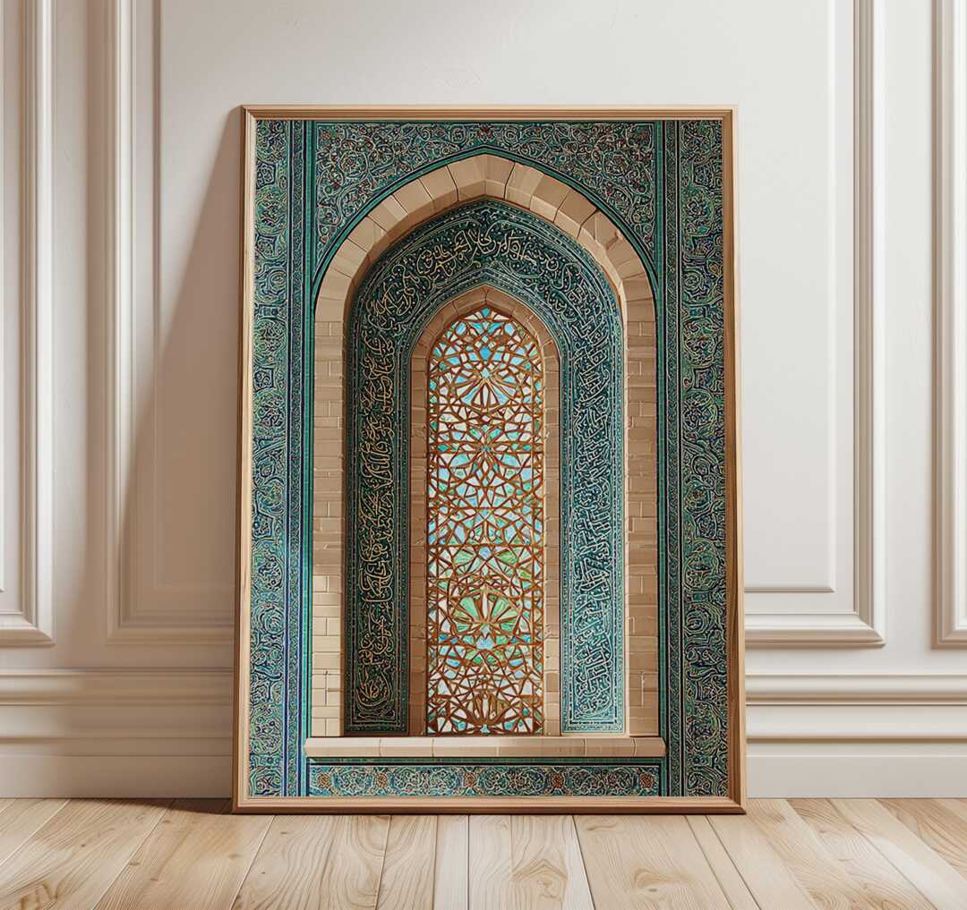emerald-mosque-door-print-