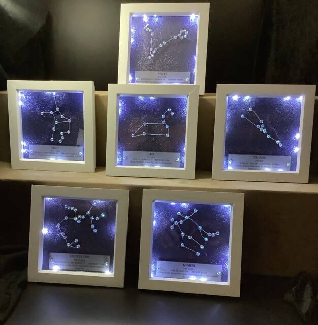 Box Frame. Horoscope/ Star Sign Led Light Up Box by Etsy | ufurnish.com