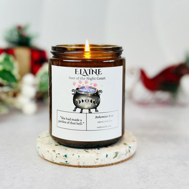 Acotar Candle Elain Officially Licensed A Court Of Thorns Roses