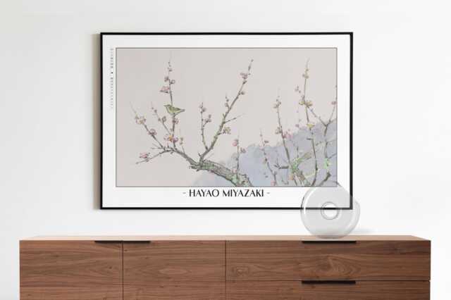studio Ghibli Poster - Framed Hayao Miyazaki Art Prints by Etsy ...