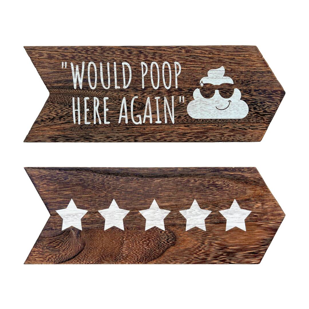 Funny Bathroom Poop Signs