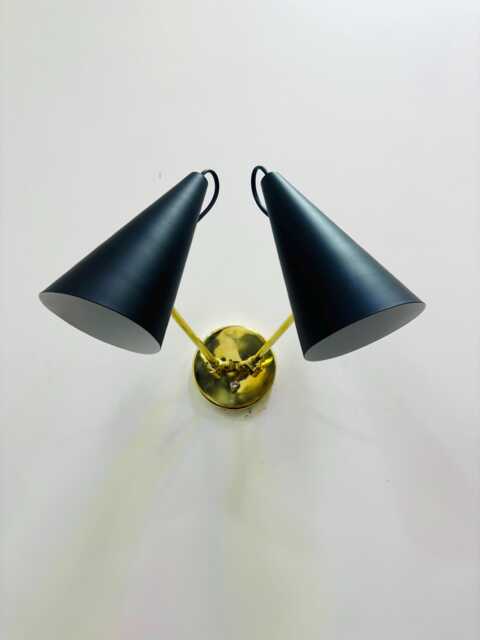 Clemente Double Sconce - Adjustable Wall Light Mid Century Modern Scone ...
