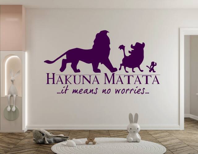 The Lion King Wall Decal Simba Decor For Kids Nursery - K462 by Etsy ...