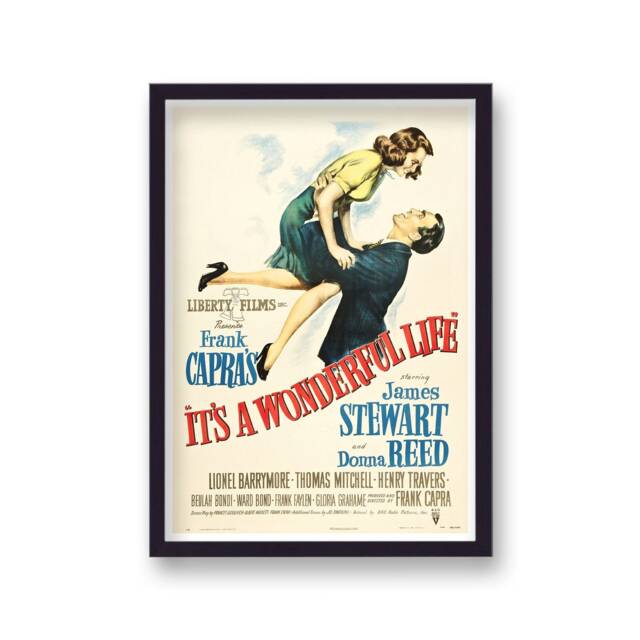 Its A Wonderful Life Vintage Movie Poster by Etsy | uFurnish.com