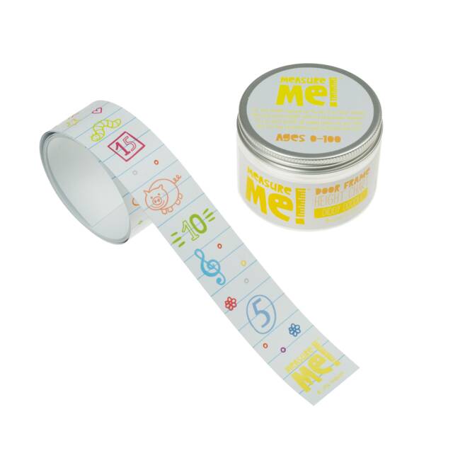 Measure Me RollUp Door Frame Height Chart For Kids Diddy Doodle by