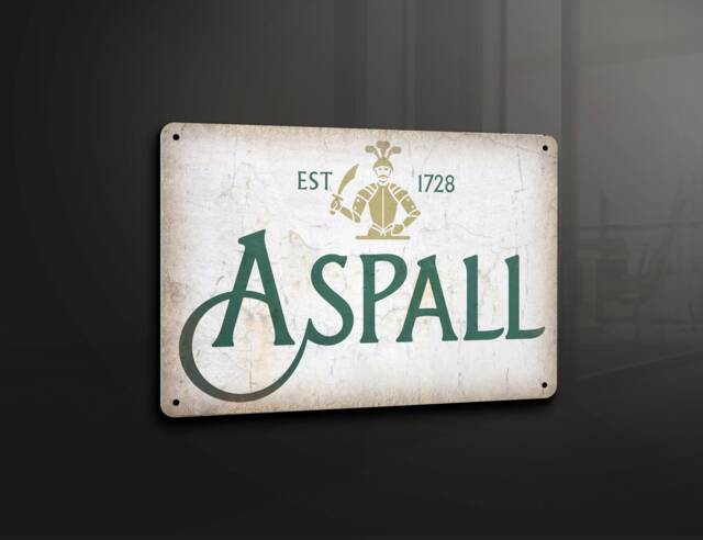 Aspalls Cider Pub Beer Bar - Metal Sign Plaque Wall Art Decor Signage ...