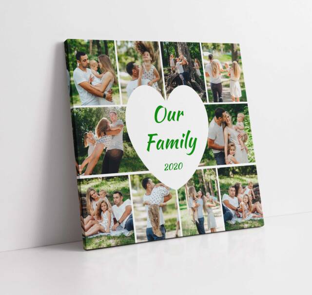 Custom Photo Collage Print Personalized Family Memory Wall Art by Etsy ...