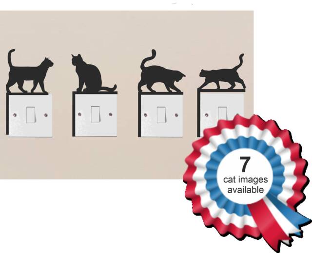 Cat Switch Decorations Set Of 4 by Etsy | ufurnish.com