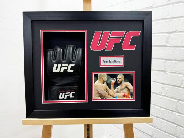 Ufc Glove Display Case 3D Box Frame, Photo & Title by Etsy | ufurnish.com
