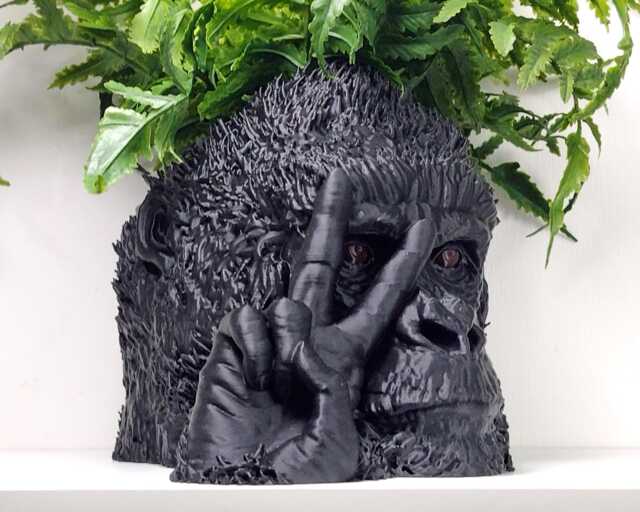 Unique Gorilla Indoor Planter Jungle Animal Flower Pot For Unique Gorilla Indoor Planter Jungle Animal Flower Pot For