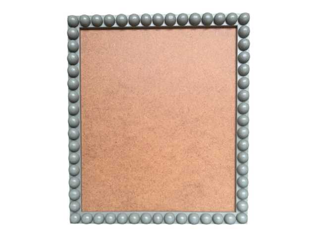 Hand Painted Bobbin Photo Frame With Farrow & Ball Card Room Green ...