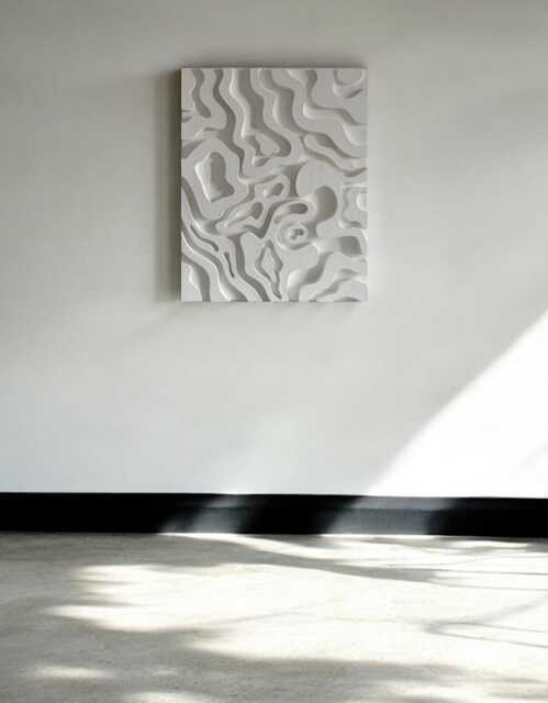 A closer look at Textured 3D Wall Art For Apartment