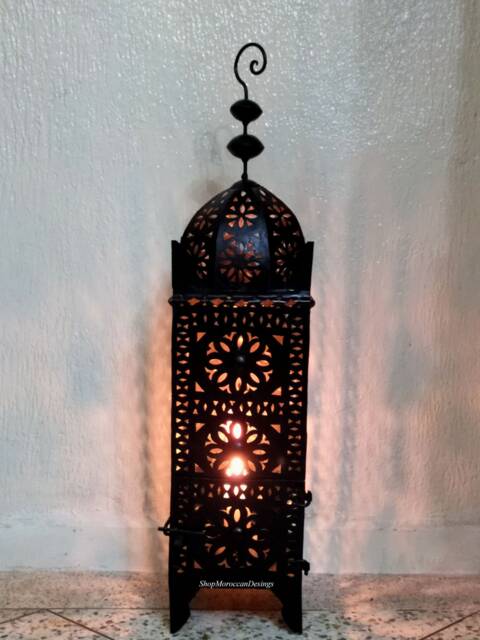 Picture of Moroccan Lantern, Boho Lantern, Outdoor Decor, Candle Holder, Garden ...
