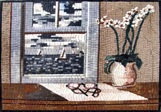 Natural Scene Marble Mosaic Art by Etsy | ufurnish.com