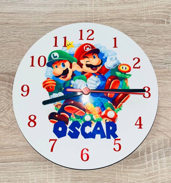 Personalised Wall Clock - Character Design. Made To Order by Etsy ...