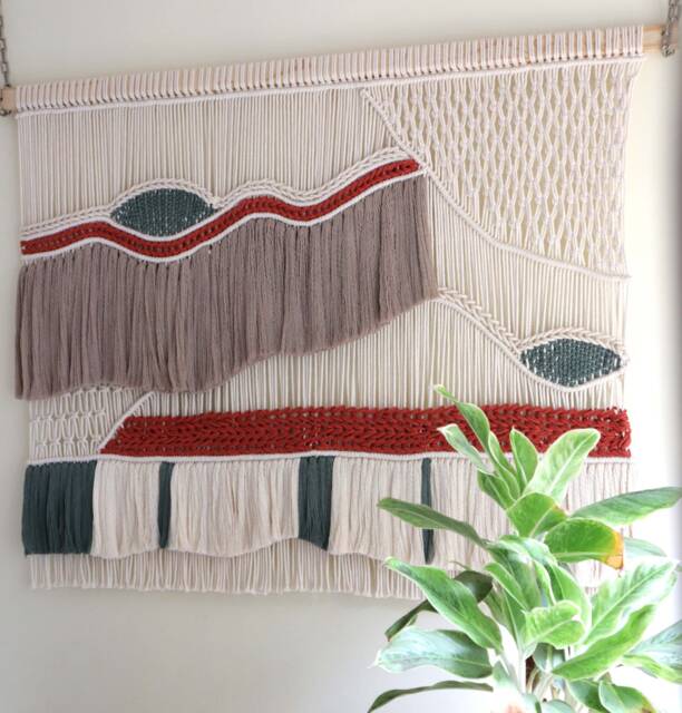 Curated visual reference: Fresh Look at Extra Large Macrame Wall Hanging Boho Woven Tapestry Decor By