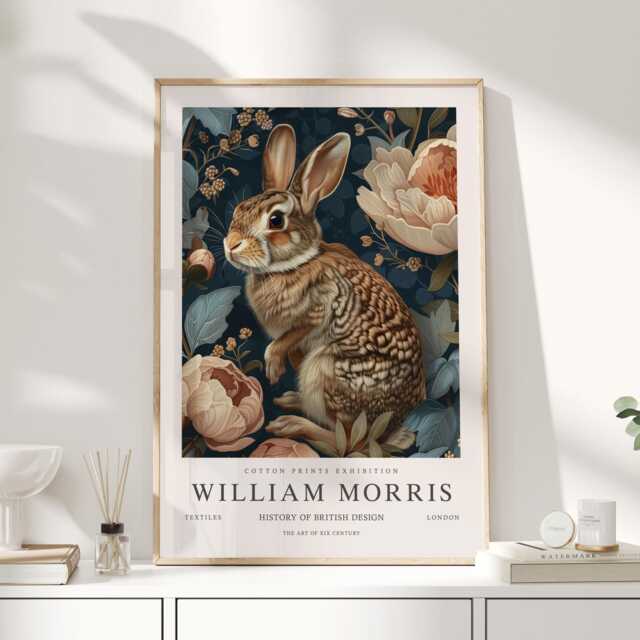 William Morris Print, Art, Exhibition Poster, Woodland Nursery Decor ...