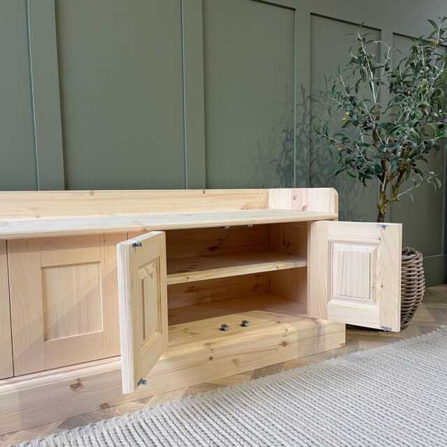 Unpainted, Backless Bench, Hallway Shoe Storage Monks Window Seat