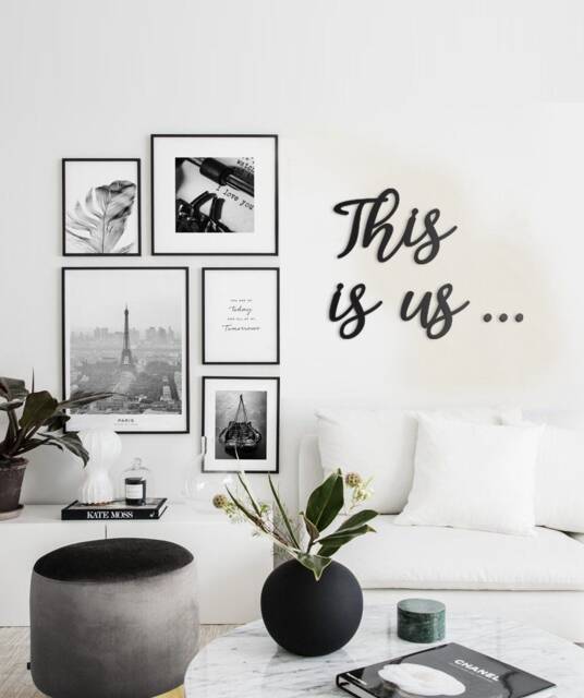 This Is Us Family Photo Wall Sign, Home Decor Sign For A Wall by Etsy ...