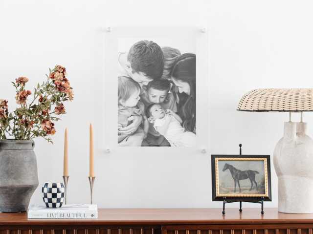 Clear Acrylic Picture Frame