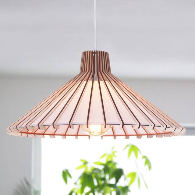Decorative Pendant Light, Japanese Style Lampshade. Mcm Ceiling E26/E27 ...