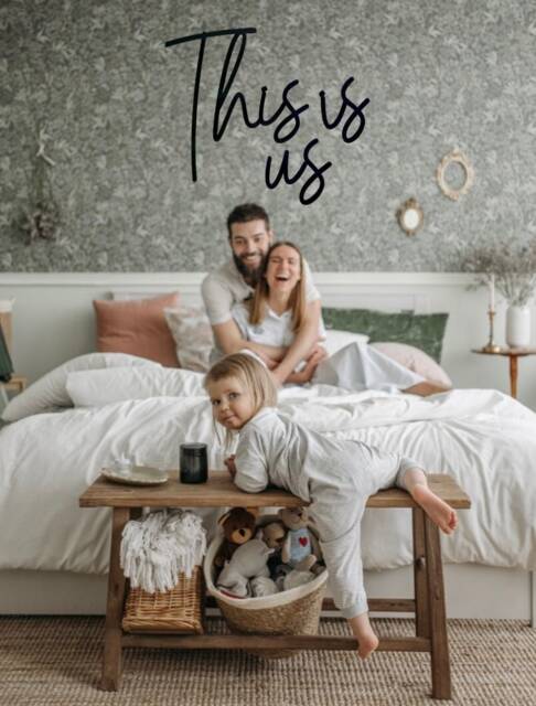 This Is Us Wooden Quote Sign - Home Bedroom Gallery Wall Motivational ...