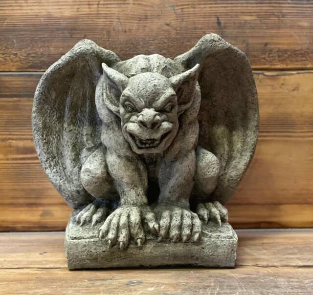stone Garden Gargoyle Gremlin Winged Gothic Ornament by Etsy | uFurnish.com