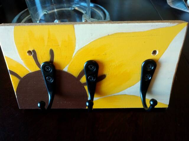 Sunflower Rustic Key Hanger by Etsy | ufurnish.com