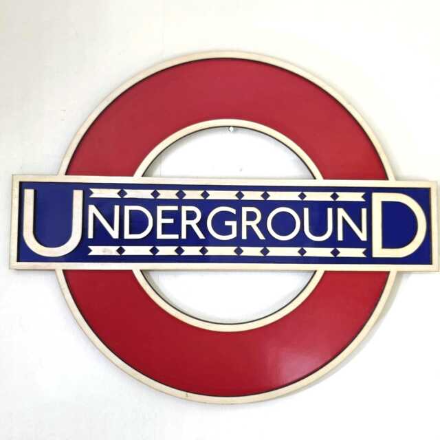 Vintage London Underground Sign - Special Edition by Etsy | ufurnish.com